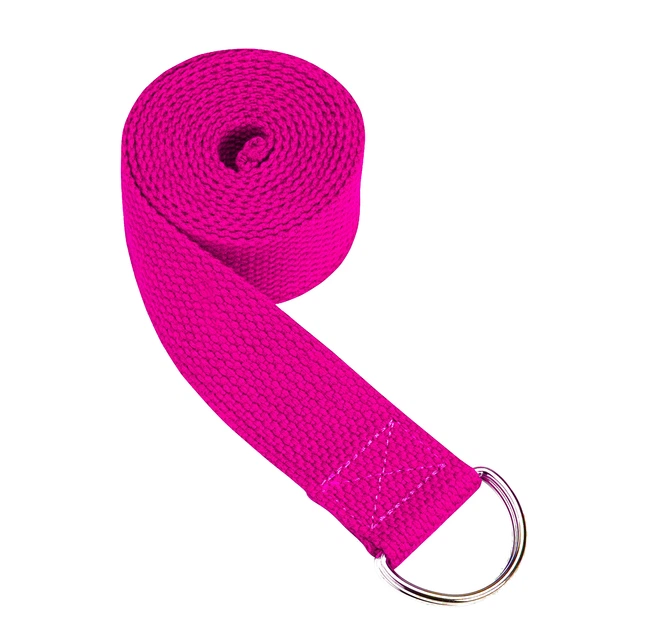 Yoga strap 183 cm pink
